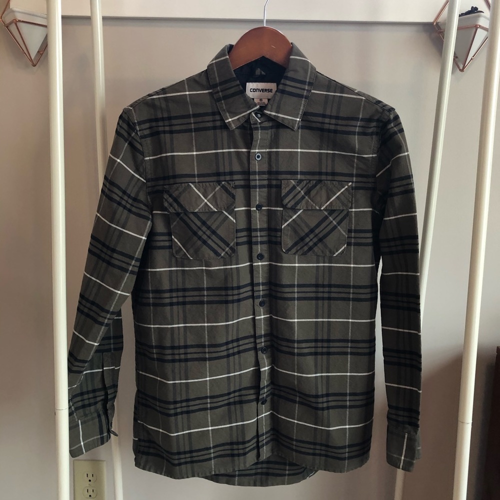 Converse Button Down